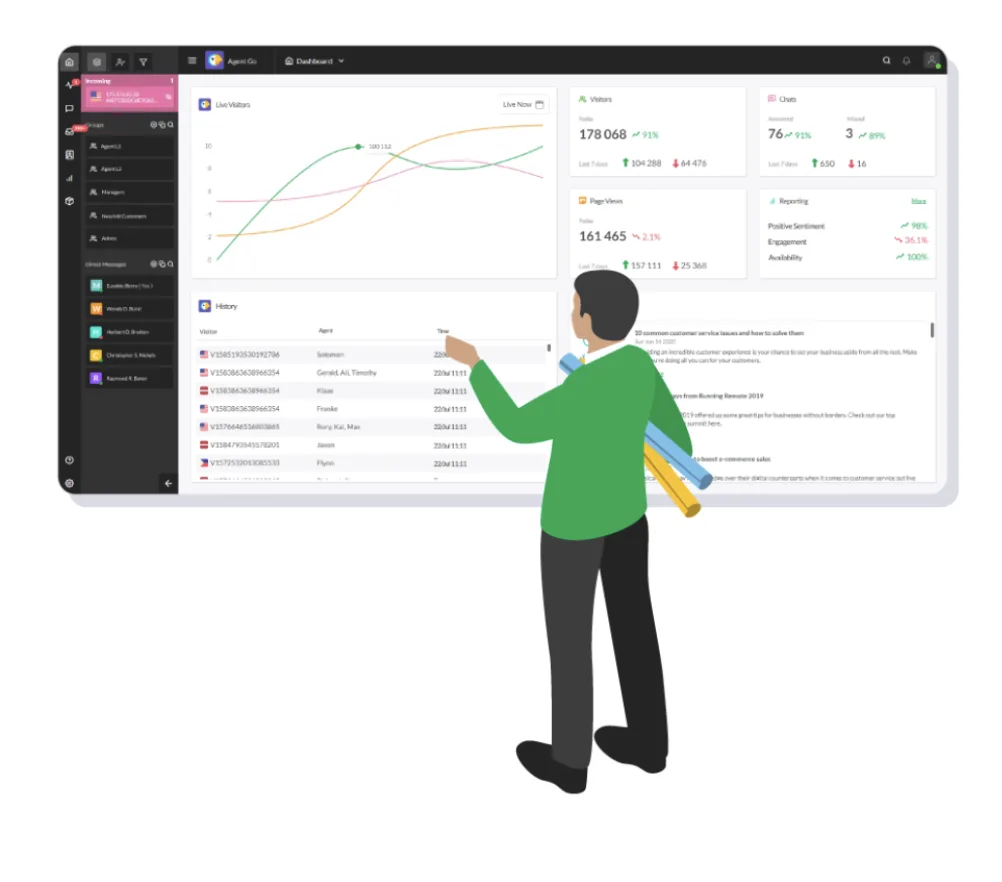 tawk.io live chat customer service